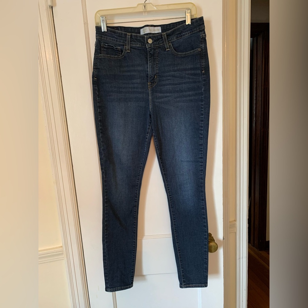 Levi's Midnight Blue Skinny Jeans size 10M